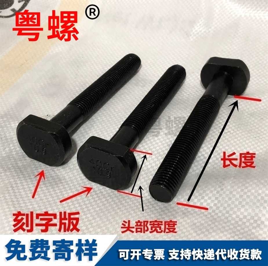 304不銹鋼光伏太陽(yáng)能螺栓訂制DIN188迪慶T型螺絲