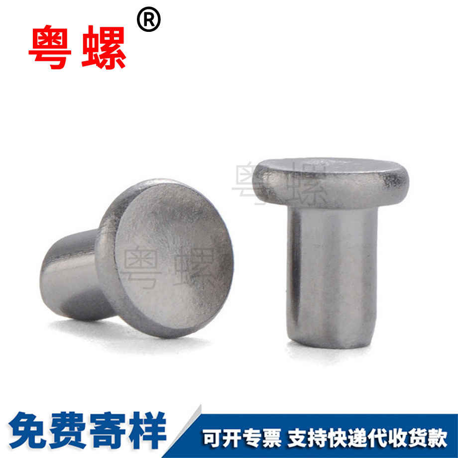 金山平頭實心鉚釘